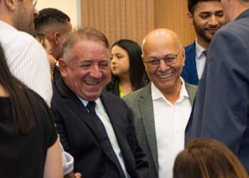 Vilmar Mariano e Professor Alcides | Foto: Divulgação