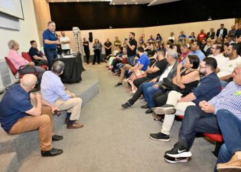 Sandro Mabel faz encontro como pré-candidato em Goiânia | Foto: Divulgação