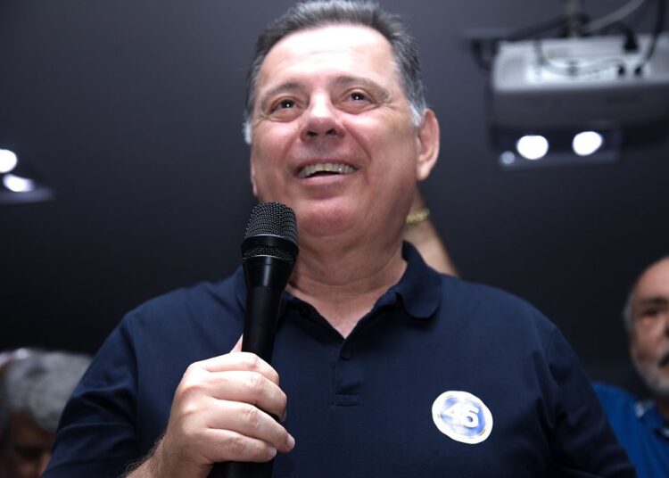 “O PSDB vai ter candidato a governador em 2026”. A afirmação foi dita pelo presidente Nacional do PSDB, o ex-governador Marconi Perillo Durante a convenção partidária que oficializou a indicação do jornalista e empresário Matheus Ribeiro (PSDB) como pré-candidato à prefeito de Goiânia, neste sábado (3).