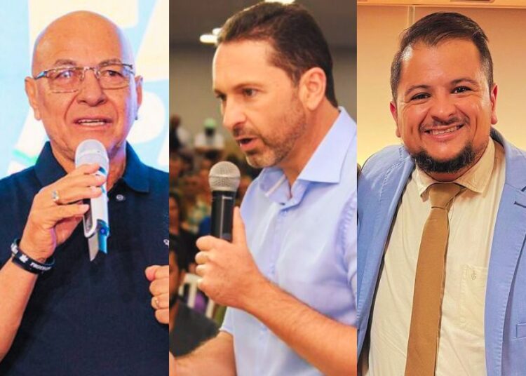 Professor Alcides, Leandro e Panda começam campanhas neste sábado; VEJA AGENDA