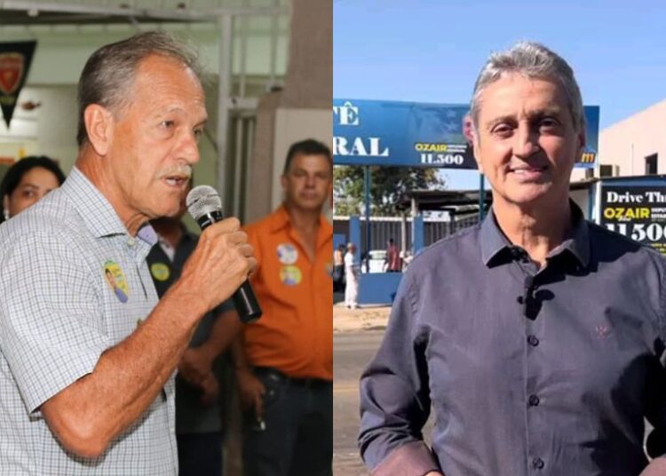 Tanner de Melo e Ozair José foram vices de Maguito em Aparecida | Fotos: Divulgação