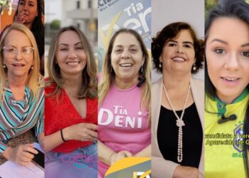 5 mulheres com potencial chance de eleição em Aparecida | Fotos: Reprodução