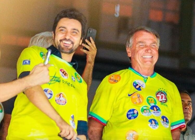 Bolsonaro e Fred Rodrigues | Foto: Reprodução / Redes sociais