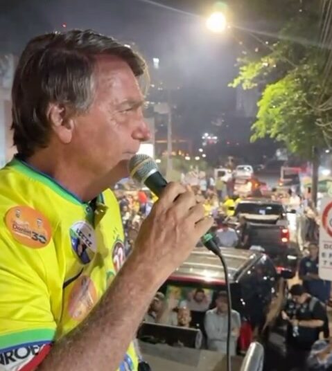 Bolsonaro em Goiânia | Foto: Reprodução / Redes sociais