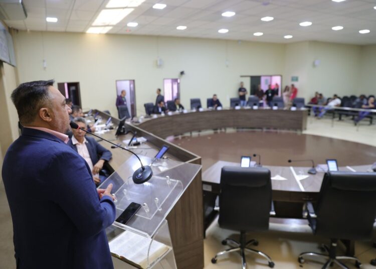 Presidente da Câmara de Aparecida, André Fortaleza | Foto: Câmara