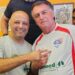 O candidato a vereador por Goiânia, Major Vitor Hugo, recebe o apoio de Bolsonaro | Foto: Ascom Bolsonaro