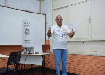 Rogério teve apenas 2 votos em seção onde ele e 1ª dama votaram