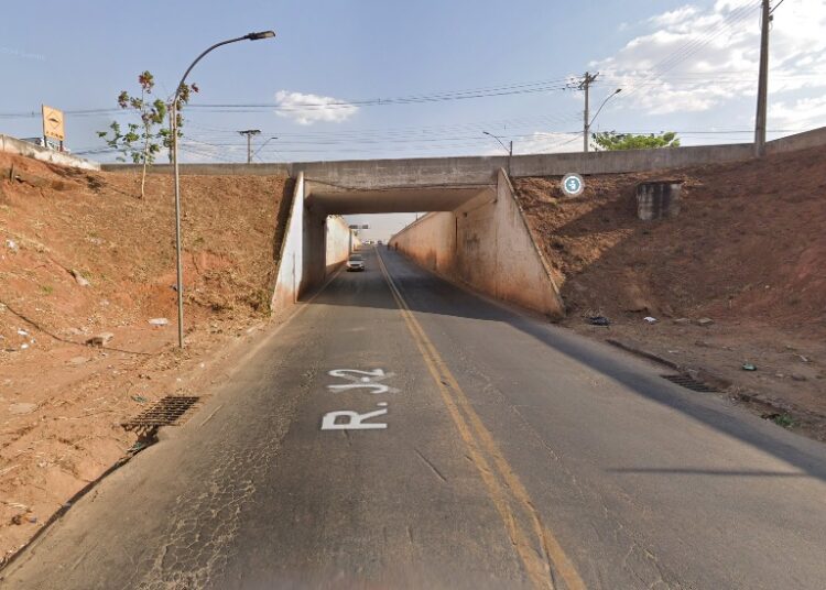 Viaduto no Papillon Park, em Aparecida de Goiânia | Foto: Google Maps