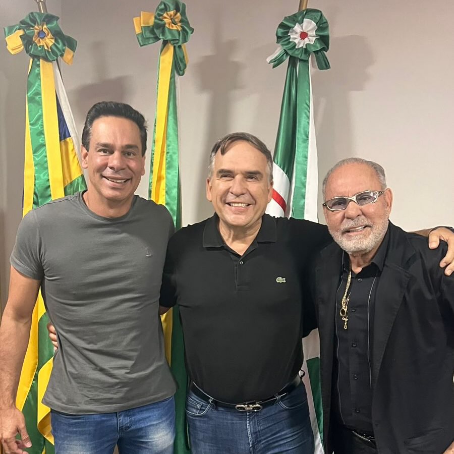 Welington Peixoto, Sandro Mabel e Tião Peixoto | Foto: Reprodução/Instagram