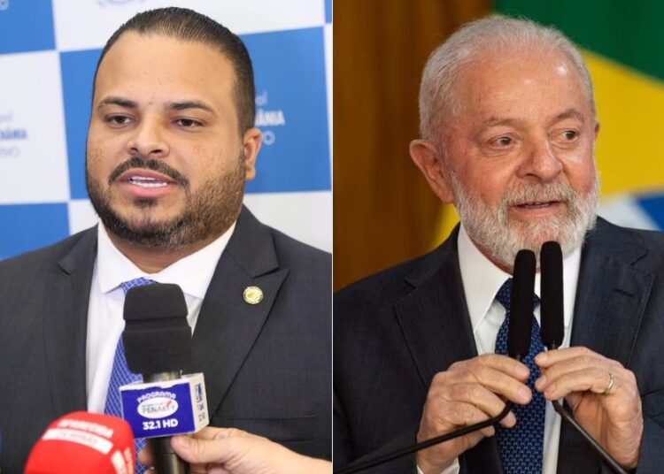 presidente Lula (PT) foi alvo de um projeto de decreto legislativo apresentado pelo vereador Dieyme Vasconcelos (PL) na Câmara Municipal de Aparecida de Goiânia, com o intuito de torná-lo persona non grata na cidade.