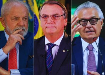 Atlas Intel tem Lula empatado com Bolsonaro; Caiado já alcança 3º lugar