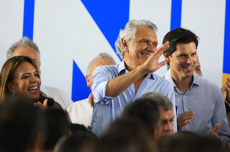 Ronaldo Caiado, Daniel Vilela e Gracinha | Foto: Divulgação