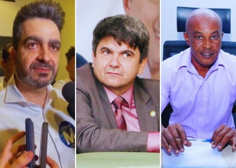 Leonardo Avalanche, Santana Pires e Claudivino Vieira | Foto: divulgação