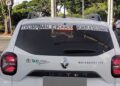 O registro que flagrou o veículo foi feito enquanto ele passava pelo setor dos Funcionários