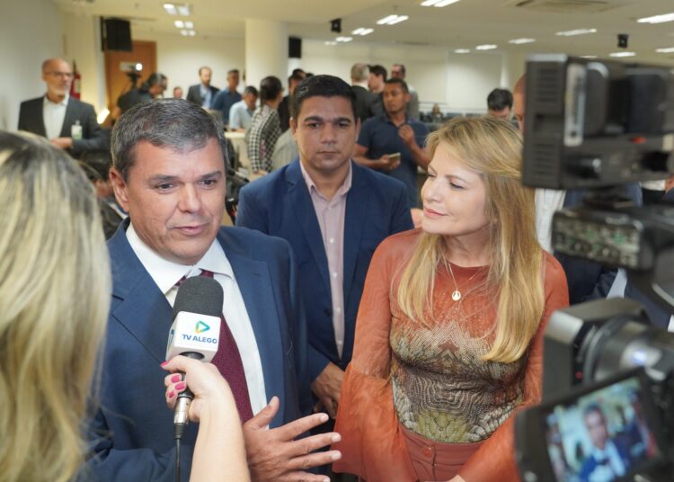 Dr. George Morais e Flávia Morais | Foto: Alego