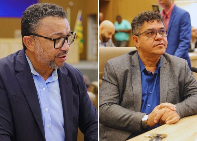 Vereadores Rosinaldo Boy e Roberto Chaveiro | Foto: Câmara de AP