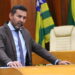 Vereador sargento Novandir retornou Sérgio Dorneles ao seu gabinete. A foto foi tirada pela Comunicação da Câmara