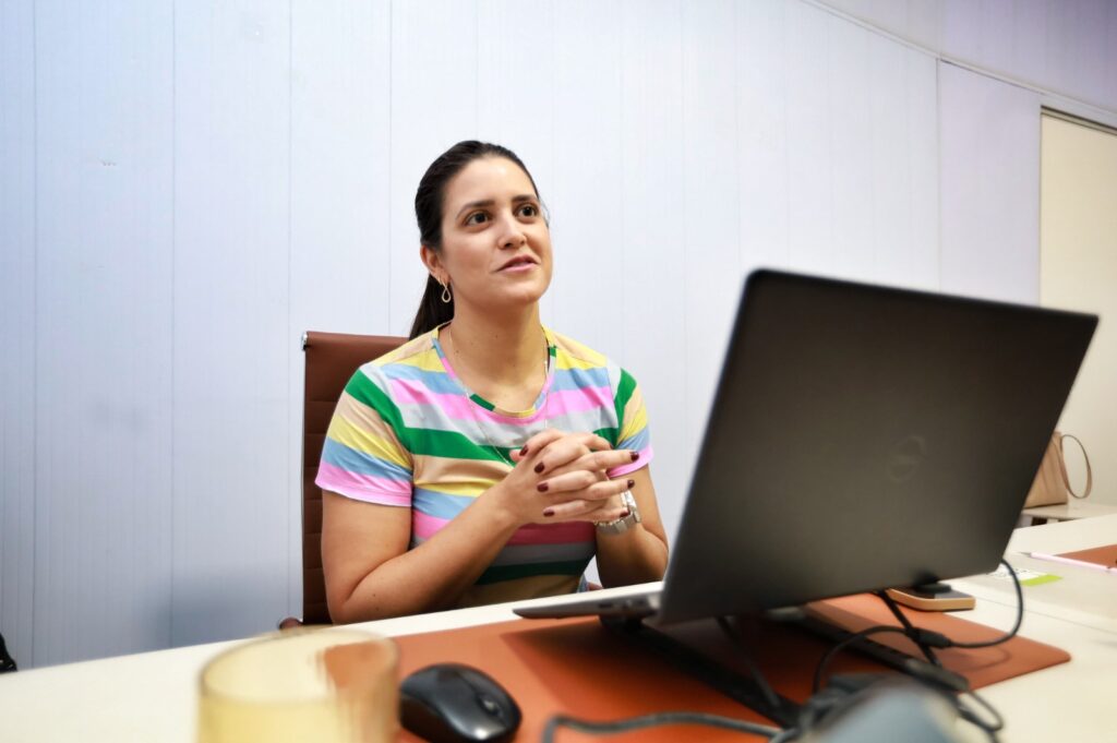 O mundo busca soluções na natureza e economia circular, e é simbólico esse protagonismo feminino no Cerrado, diz Nathalia Barbosa | Foto: Ruber Couto