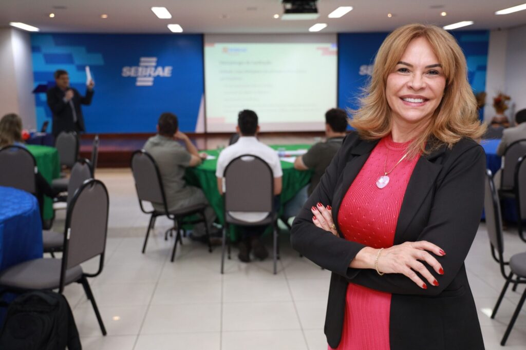 Vera Lúcia Oliveira destaca que a COP30 será uma vitrine para mostrar mulheres liderando soluções biotecnológicas que colocam o Brasil como potência verde e inclusiva | Foto: Sebrae Goiás