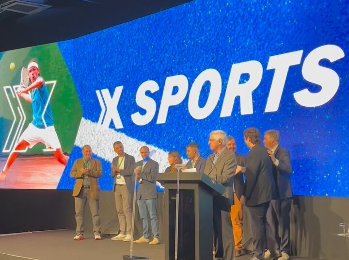 X-sports durante o lançamento do canal | Foto: Reprodução