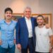 Caiado, Cleitinho e o presidente do Republicanos, Euclydes Pettersen | Foto: Divulgação