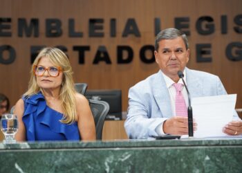 Deputados Flávia Morais e Dr. George Morais comandam o PDT em Goiás (Will Morais/Alego)
