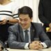 Igor Franco durante reunião da Comissão Mista | Foto: DIvulgação