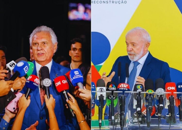 Caiado e Lula | Foto: Reprodução