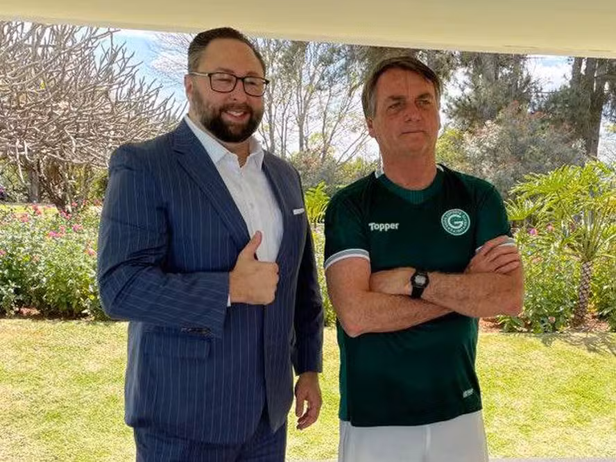 Jason Miller e Bolsonaro