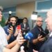 Ciro Gomes durante entrevista coletiva | Foto: Leo Iran