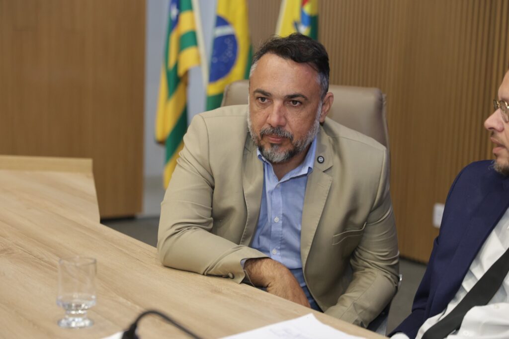 Andre Fortaleza na campanha de Willian Panda
