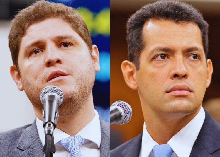 Deputados Lucas Calil e Thiago Albernaz | Foto: Alego