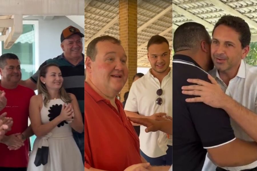 Entre churrasco e discursos, confraternização política revela bastidores em Aparecida