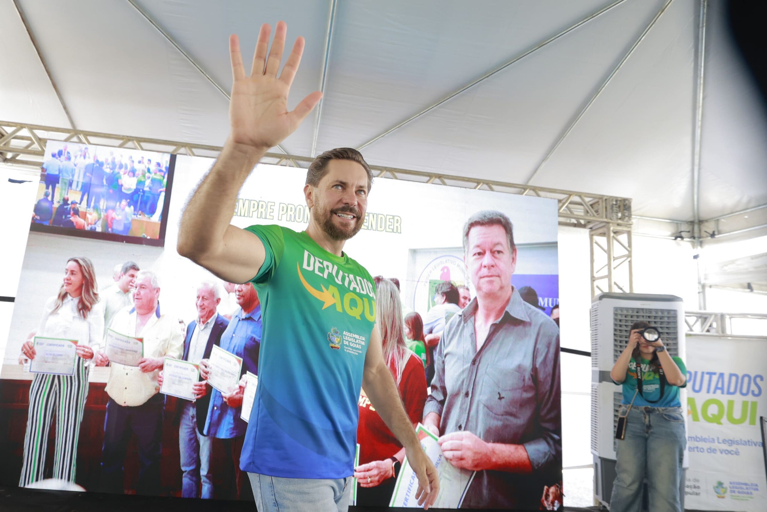 Bruno Peixoto anuncia Deputados Aqui no sábado em Goiânia: veja os serviços