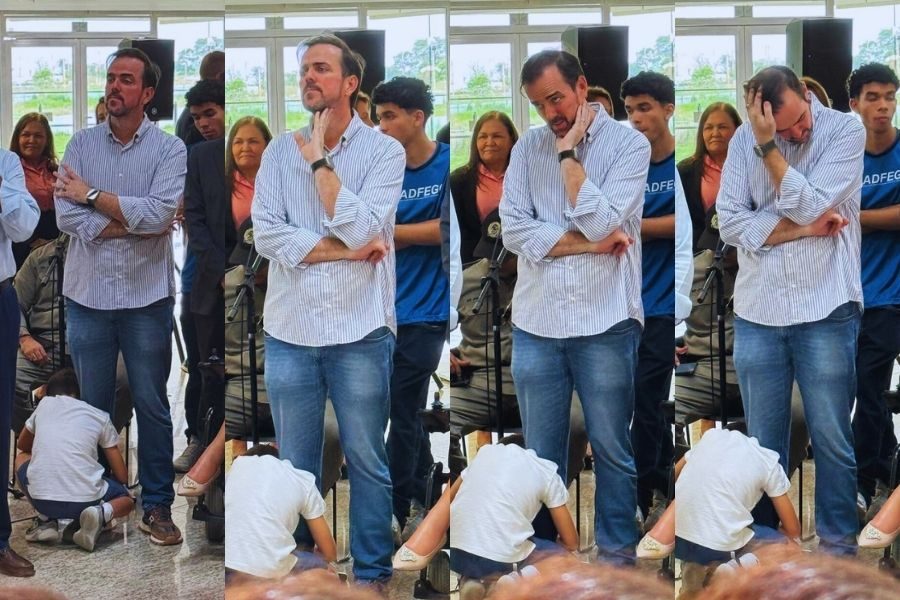 Gestos, silêncio e sinais: Gustavo Mendanha gera leitura nos bastidores da Alego