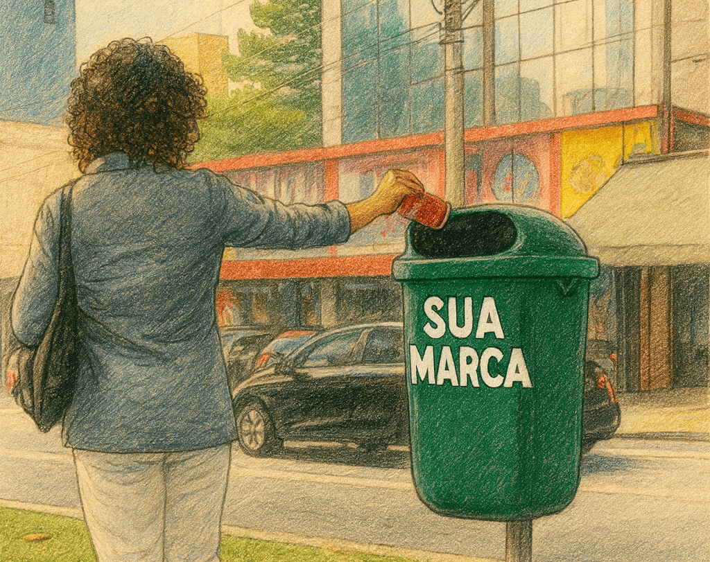Aparecida autoriza instalação de lixeiras com propaganda por empresas e entidades