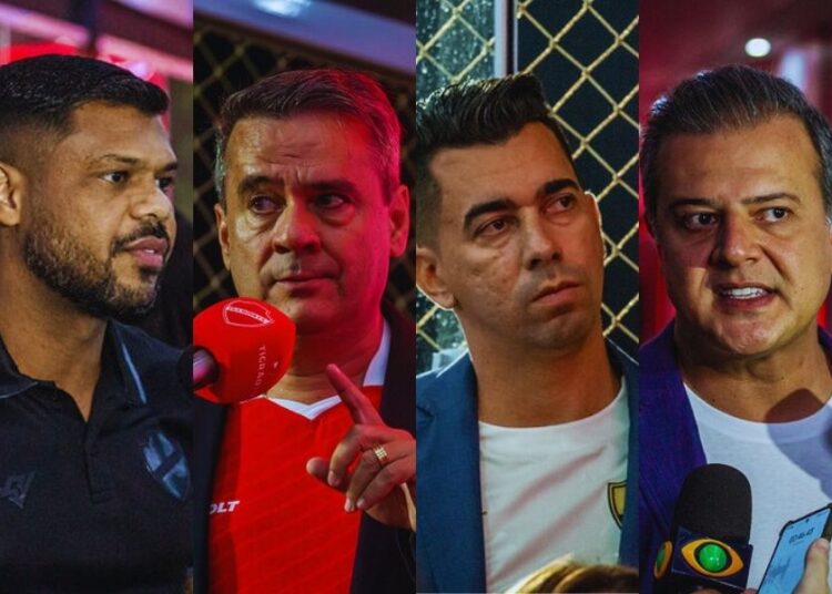 Romário, Fábio, Vinícius e Bittar | Foto: Reprodução