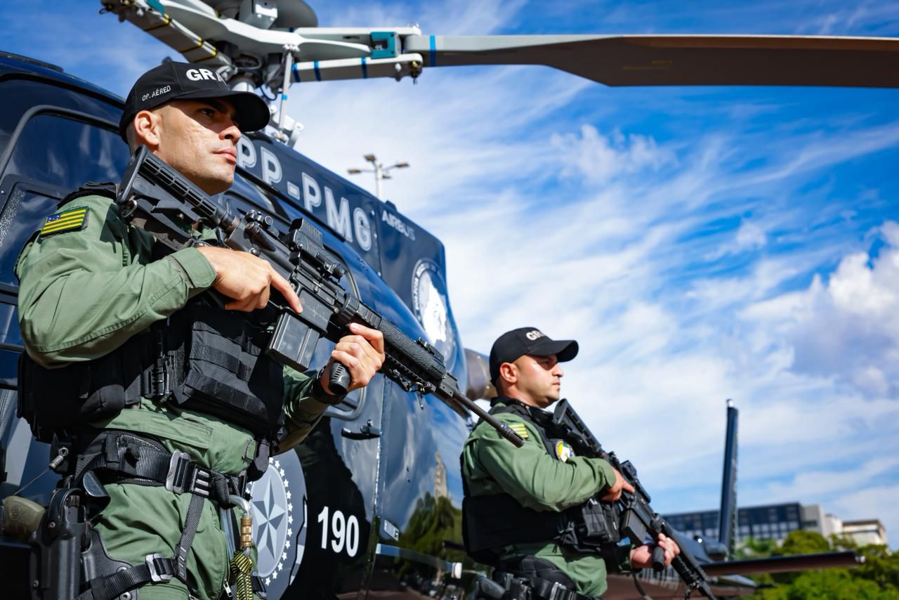 Novos helicópteros policias Goiás