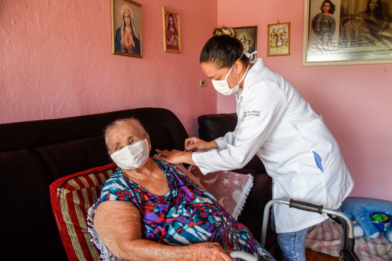 vacinação em casa Aparecida de Goiânia
