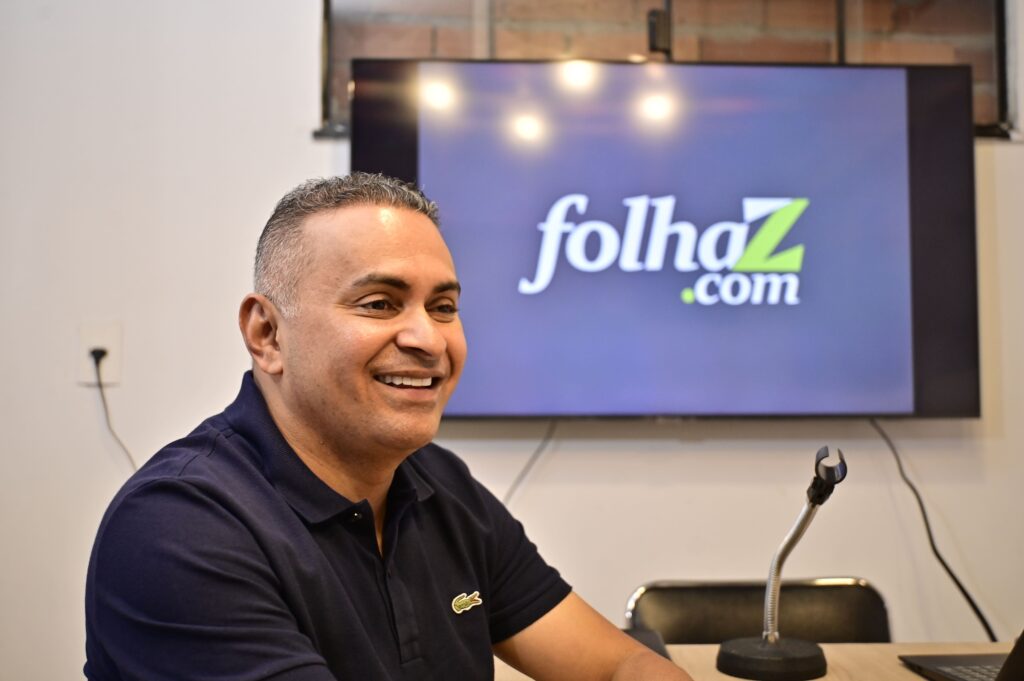 Ronilson Reis visita a Folha Z