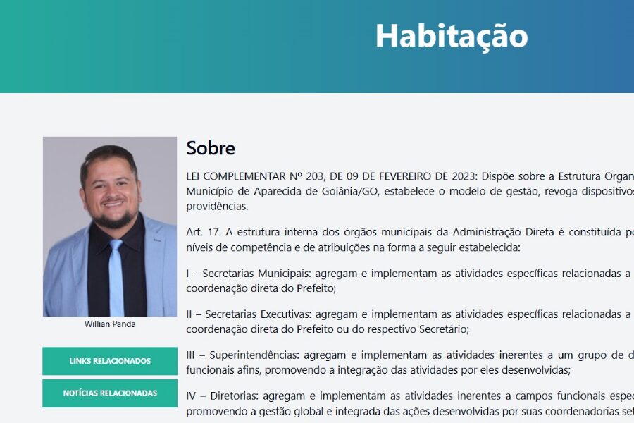 Ex-secretarios Prefeitura Aparecida de Goiânia 