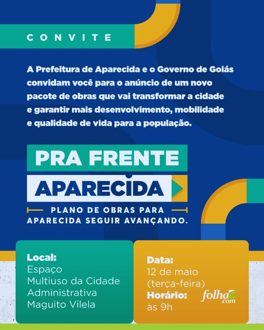pacote de obras aparecida 
