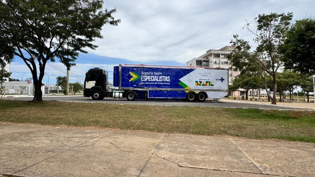 Carreta exames Aparecida de Goiânia 