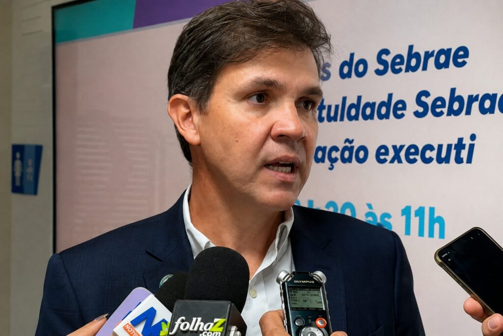 Antonio Carlos de Souza Lima Neto, diretor-superintendente do Sebrae Goiás | Foto: Folha Z