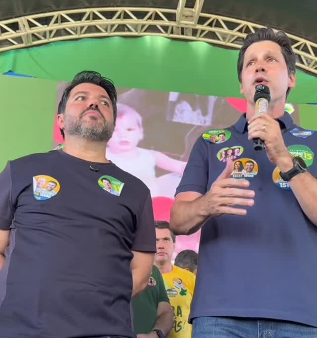 Daniel Vilela e Márcio Correa apoio