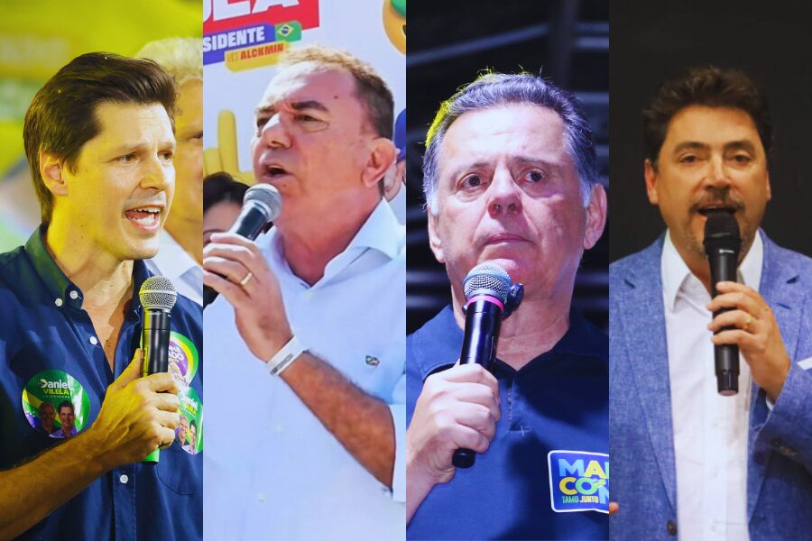 Daniel Vilela, Luis Cesar Bueno, Marconi e Wilder Morais