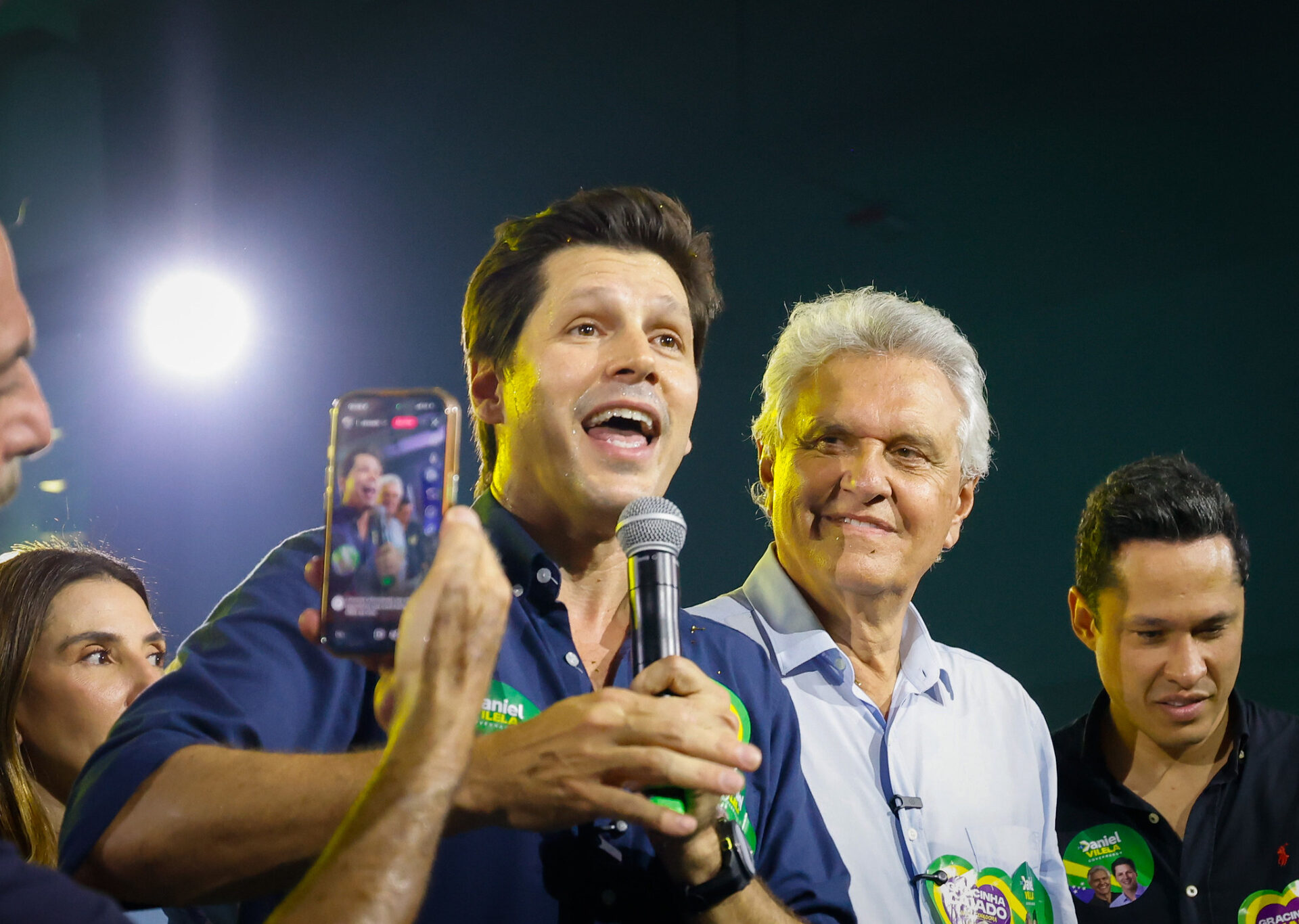 Daniel Vilela disputou às eleições de 2018 contra Caiado, venceu como vice em 2022 e tomou posse em 2026 