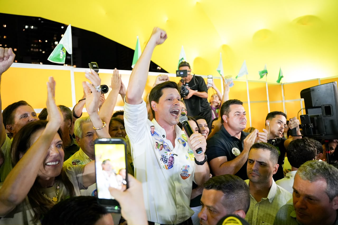 O gesto de Daniel Vilela que chamou atenção durante evento em Goiânia
