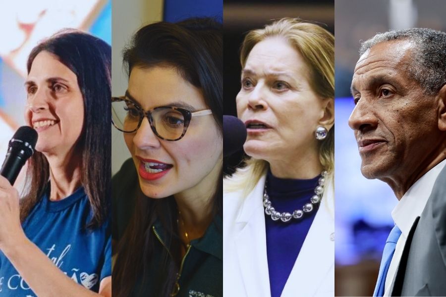 Vivian Naves, Marussa Boldrin, Lêda Borges e Ricardo Quirino