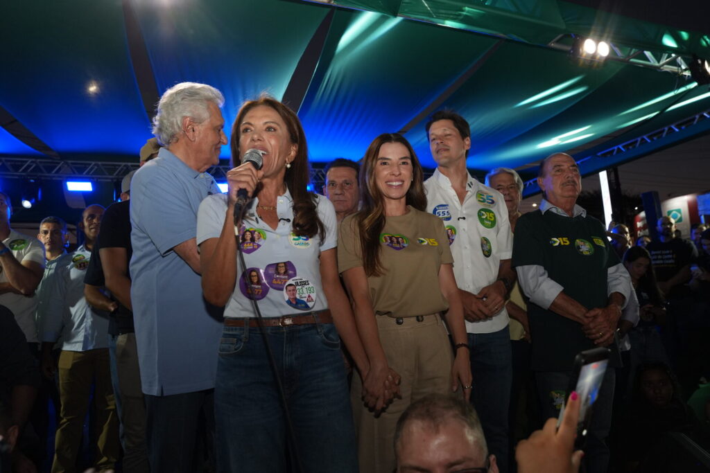 Gracinha Caiado durante evento